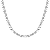 NE-5556 White Gold Necklace UNSET - Main View