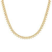 NE-5556 Yellow Gold Necklace UNSET - Main View