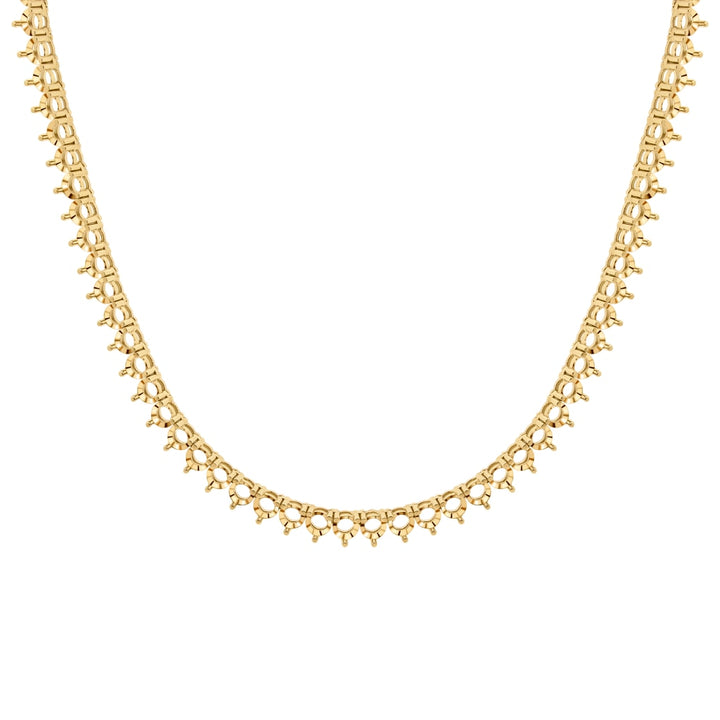 Tennis Necklace Mounting - Round 3.4mm