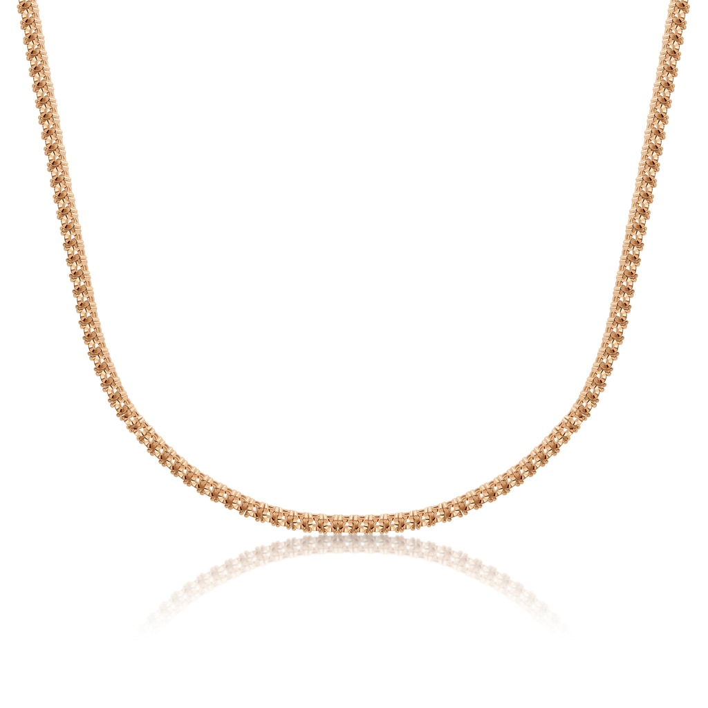 NE-9515 Rose Gold Necklace UNSET - Main View