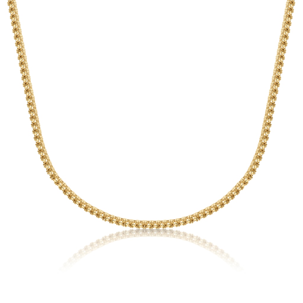 NE-9515 Yellow Gold Necklace UNSET - Main View