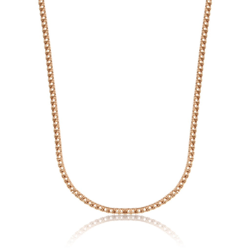 NE-9515 Rose Gold Necklace UNSET - Main View