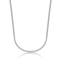 NE-9515 White Gold Necklace UNSET - Main View