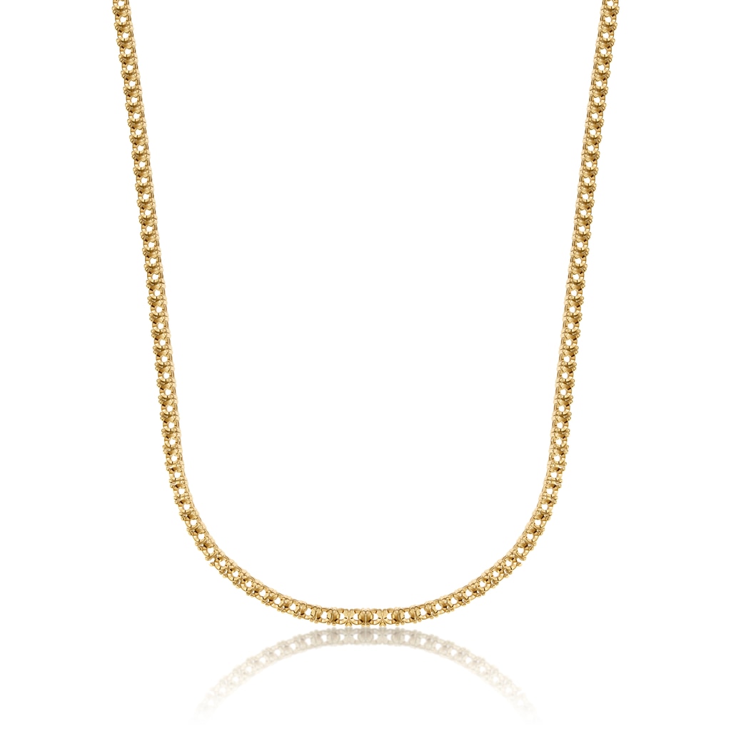 NE-9515 Yellow Gold Necklace UNSET - Main View