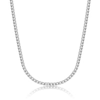 NE-9515 White Gold Necklace UNSET - Main View