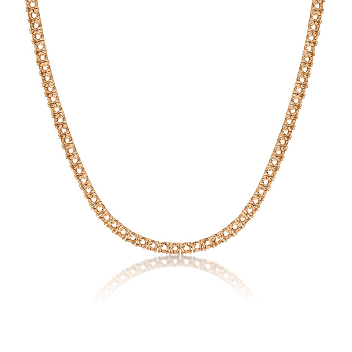 Tennis Necklace Mounting - Round 2.50-2.80mm