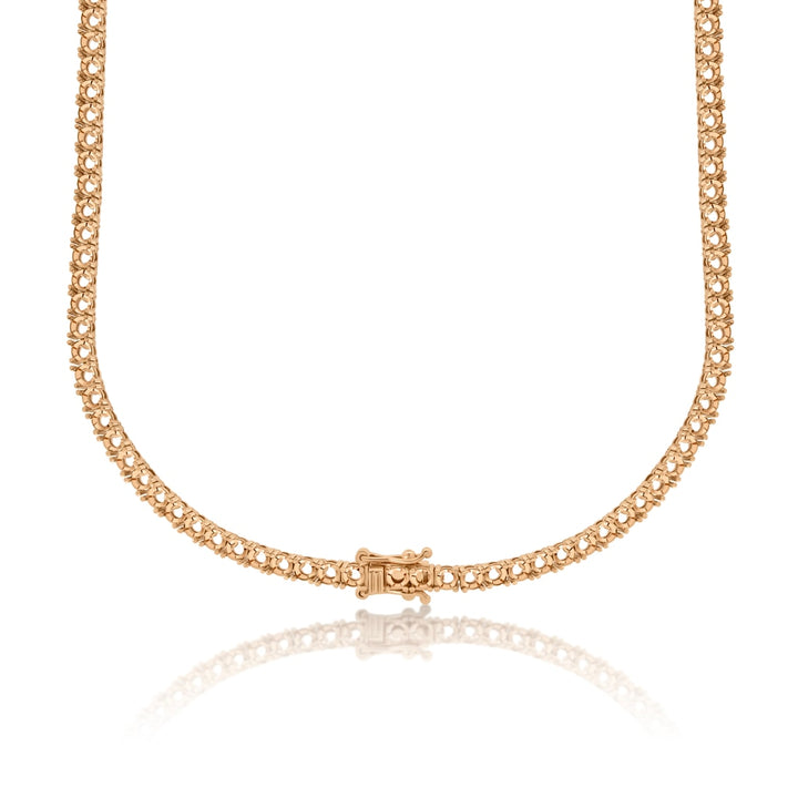 Tennis Necklace Mounting - Round 2.50-2.80mm