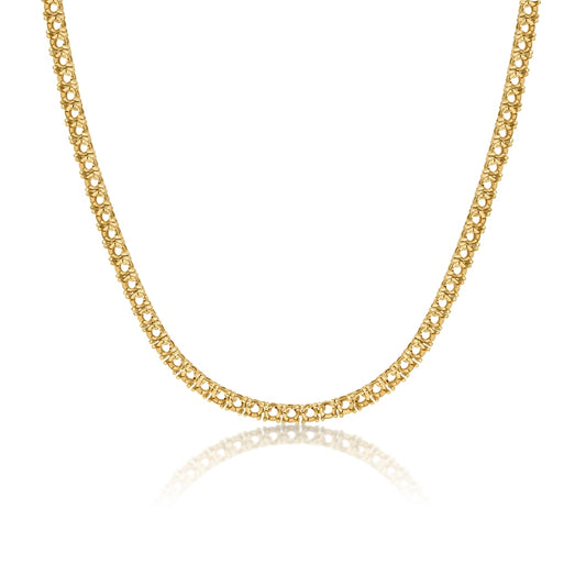 NE-9515 Yellow Gold Necklace UNSET - Main View
