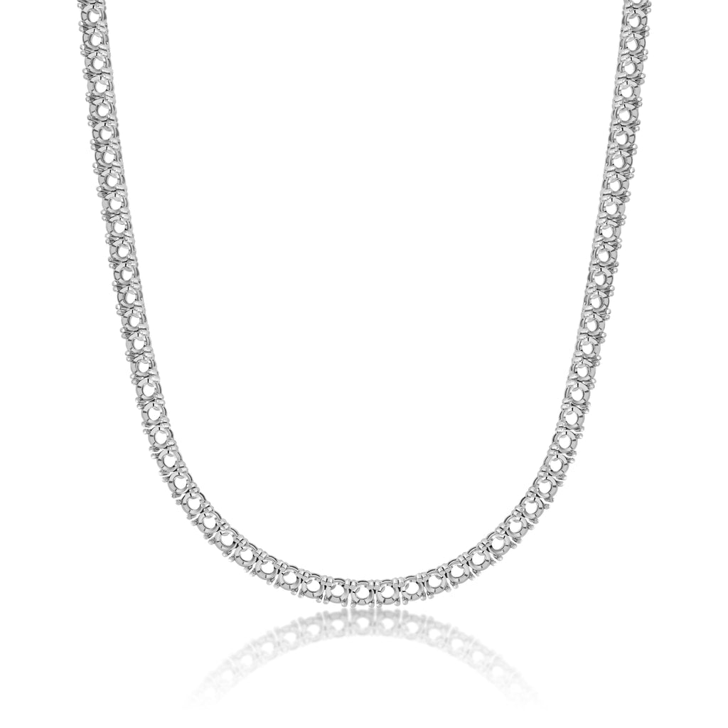 NE-9515 White Gold Necklace UNSET - Main View
