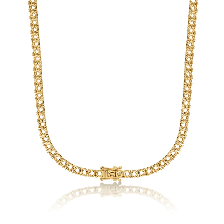 Tennis Necklace Mounting - Round 2.90-3.10mm