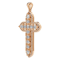 PE-0644 Rose Gold Pendant SET - ANGLE
