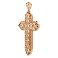 PE-0644 Rose Gold Pendant UNSET - ANGLE