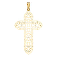 PE-0644 Yellow Gold Pendant UNSET - BACK