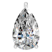 PE-0662 White Gold Pendant SET - Main View