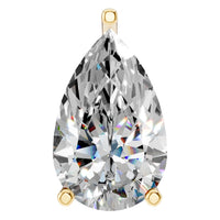 PE-0662 Yellow Gold Pendant SET - Main View