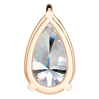 PE-0662 Rose Gold Pendant SET - Back View