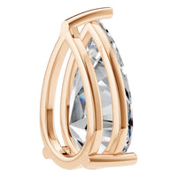 PE-0662 Rose Gold Pendant SET - Angle View