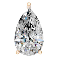 PE-0662 Rose Gold Pendant SET - Back View