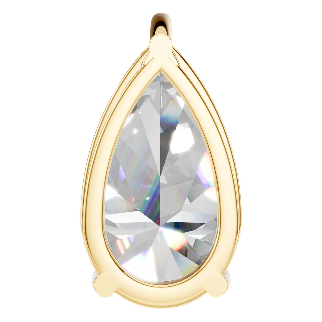 PE-0662 Yellow Gold Pendant SET - Main View