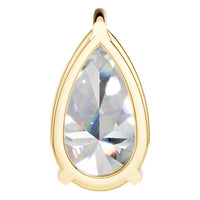 PE-0662 Yellow Gold Pendant SET - Main View