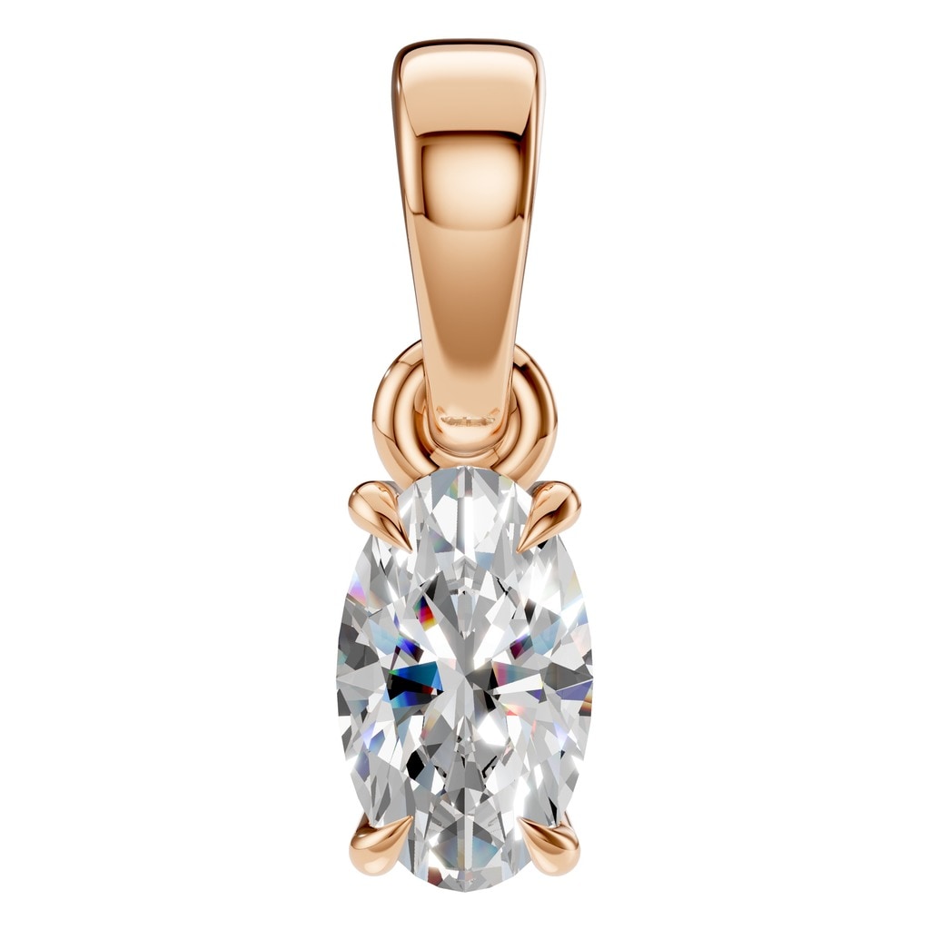 PE-1164 Rose Gold Pendant SET - Main View