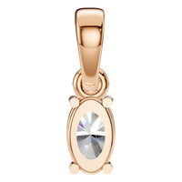 PE-1164 Rose Gold Pendant SET - BACK