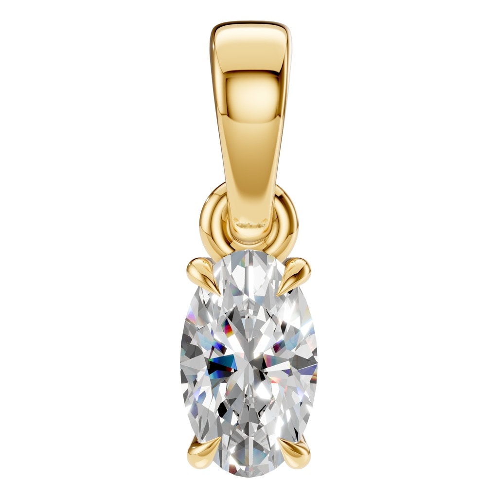 PE-1164 Yellow Gold Pendant SET - Main View