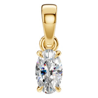 PE-1164 Yellow Gold Pendant SET - Main View