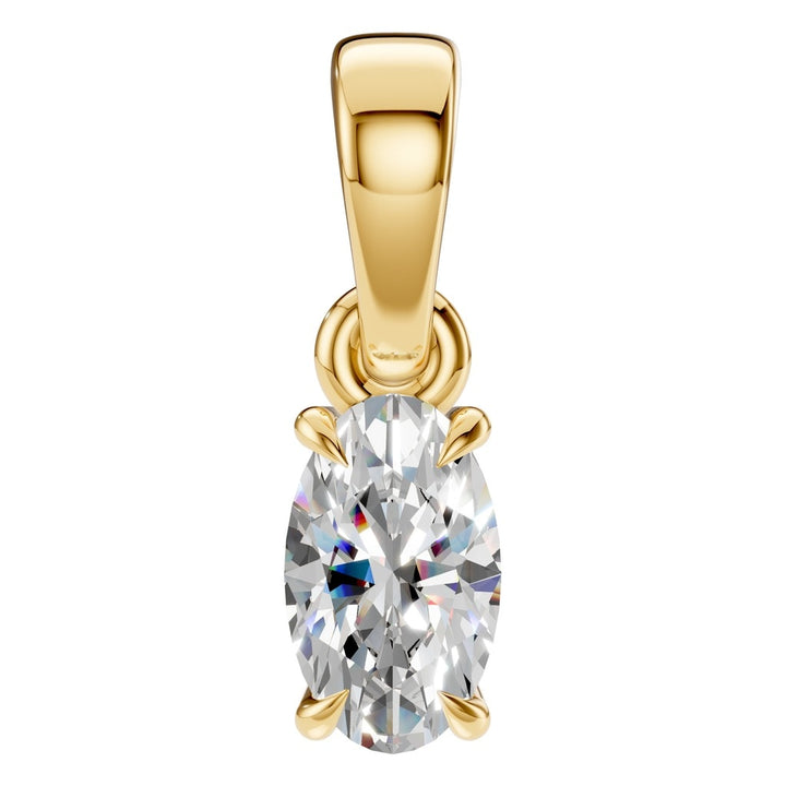Solitaire Pendant Mounting - Oval