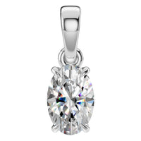 PE-1164 White Gold Pendant SET - Main View