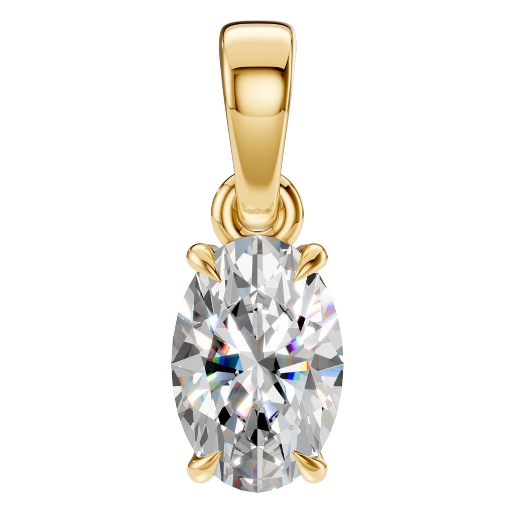 PE-1164 Yellow Gold Pendant SET - Main View