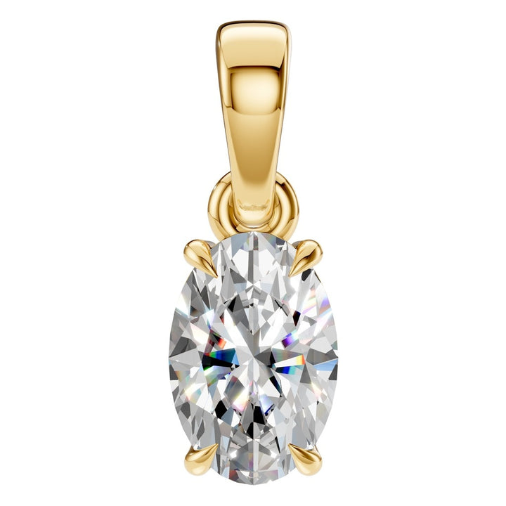 Solitaire Pendant Mounting - Oval