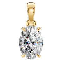 PE-1164 Yellow Gold Pendant SET - Main View