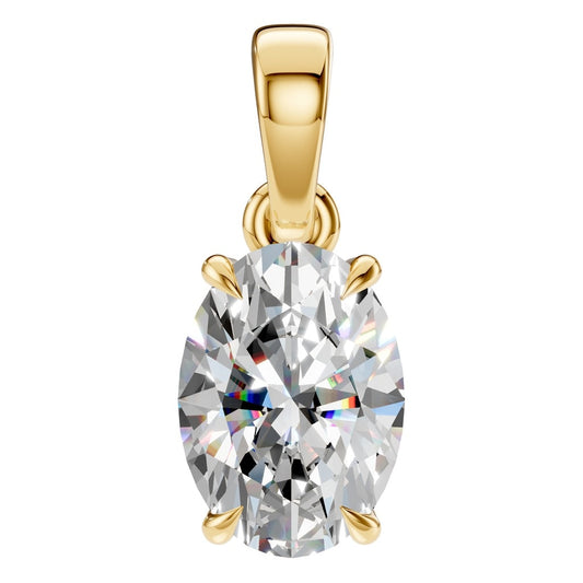 PE-1164 Yellow Gold Pendant SET - Main View
