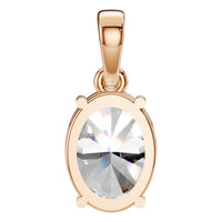 PE-1164 Rose Gold Pendant SET - BACK