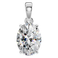 PE-1164 White Gold Pendant SET - Main View