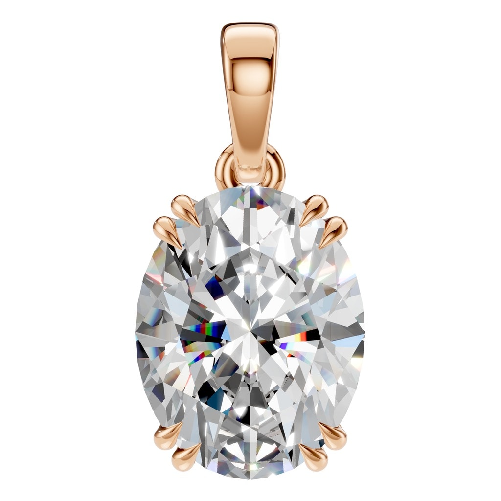 PE-1164 Rose Gold Pendant SET - Main View