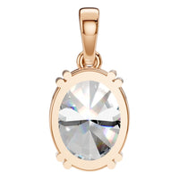 PE-1164 Rose Gold Pendant SET - BACK