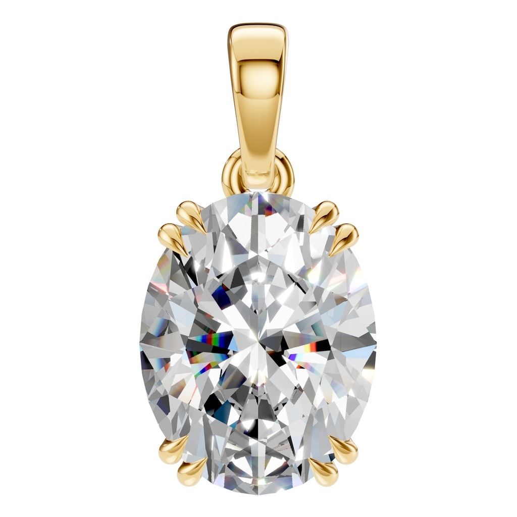 PE-1164 Yellow Gold Pendant SET - Main View