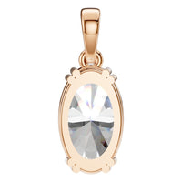 PE-1164 Rose Gold Pendant SET - BACK