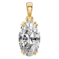 PE-1164 Yellow Gold Pendant SET - Main View