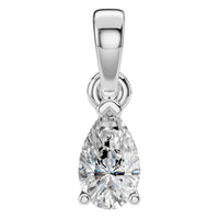 PE-1164 White Gold Pendant SET - Main View