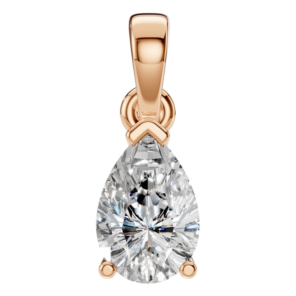 PE-1164 Rose Gold Pendant SET - Main View
