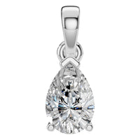 PE-1164 White Gold Pendant SET - Main View