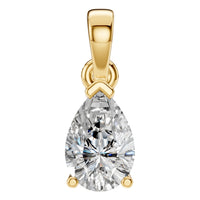 PE-1164 Yellow Gold Pendant SET - Main View