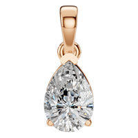 PE-1164 Rose Gold Pendant SET - Main View