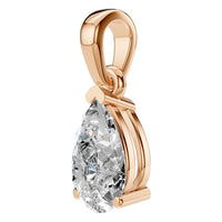 PE-1164 Rose Gold Pendant SET - ANGLE