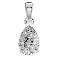 PE-1164 White Gold Pendant SET - Main View