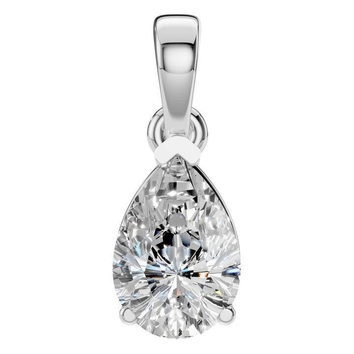 Solitaire Pendant Mounting - Pear