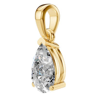 PE-1164 Yellow Gold Pendant SET - ANGLE